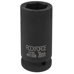 Головка ударная глубокая 3/4'', 26мм (6гр.) RockForce RF-46510026