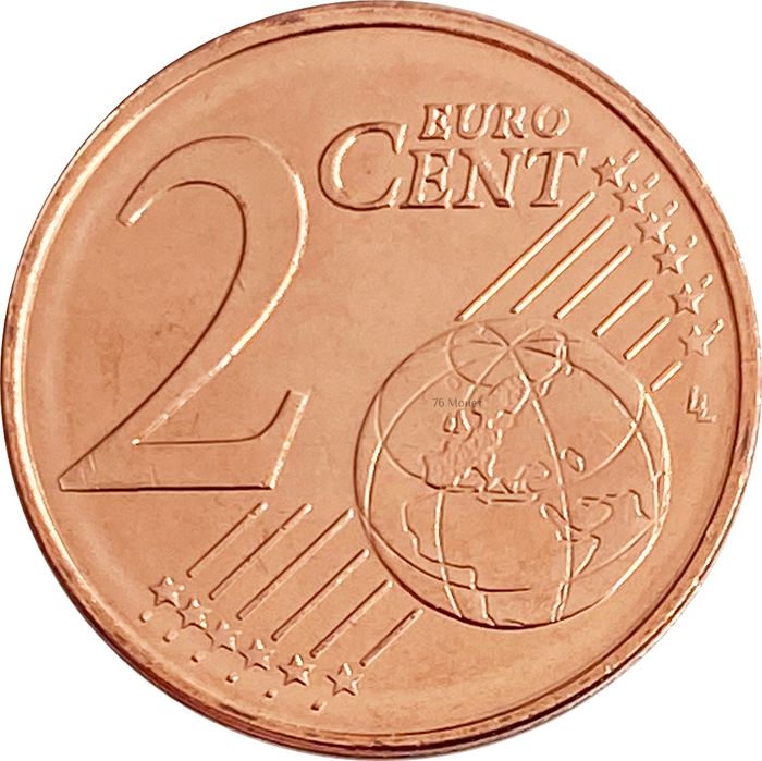 2 евроцента 2017 Греция (2 euro cent)