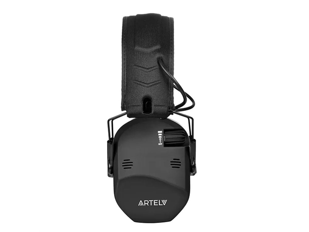 Активные наушники ARTELV КРЕЧЕТ II, гелевые амбушюры, чёрные (AKRGBL2)