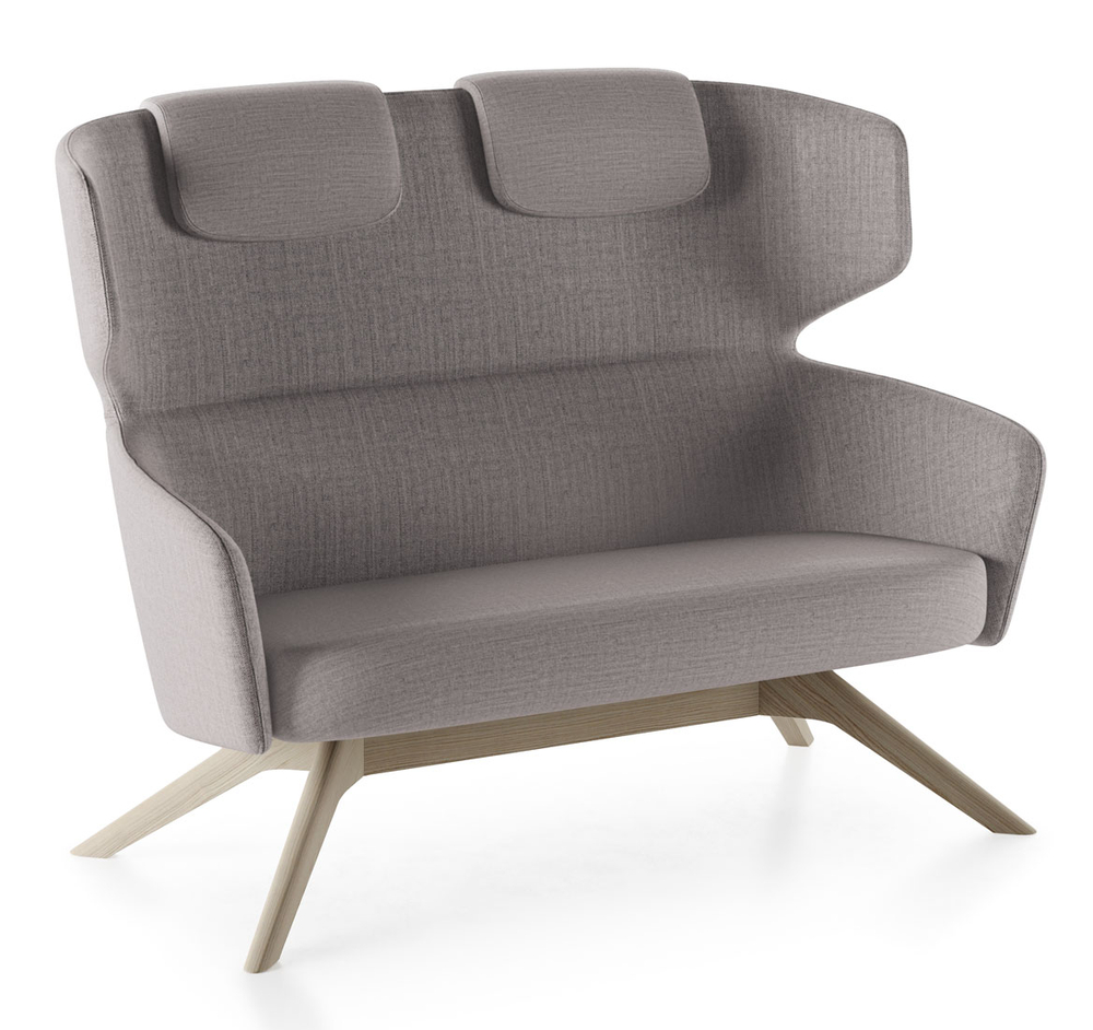 Диван двухместный с высокой спинкой ВЕНТО