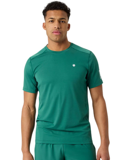 Теннисная футболка Bj_rn Borg Ace Mesh Panel - posy green