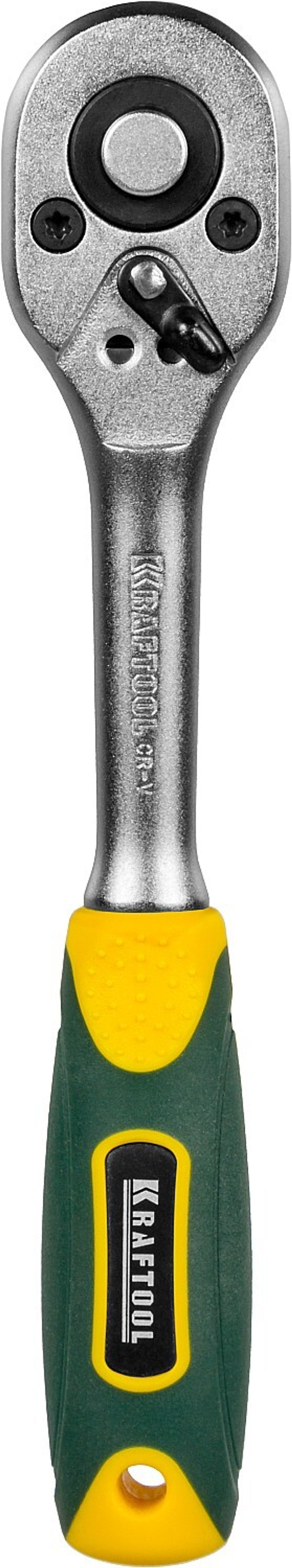 KRAFTOOL 1/4″, 72 зубца, трещотка для торцовых головок (27791-1/4)