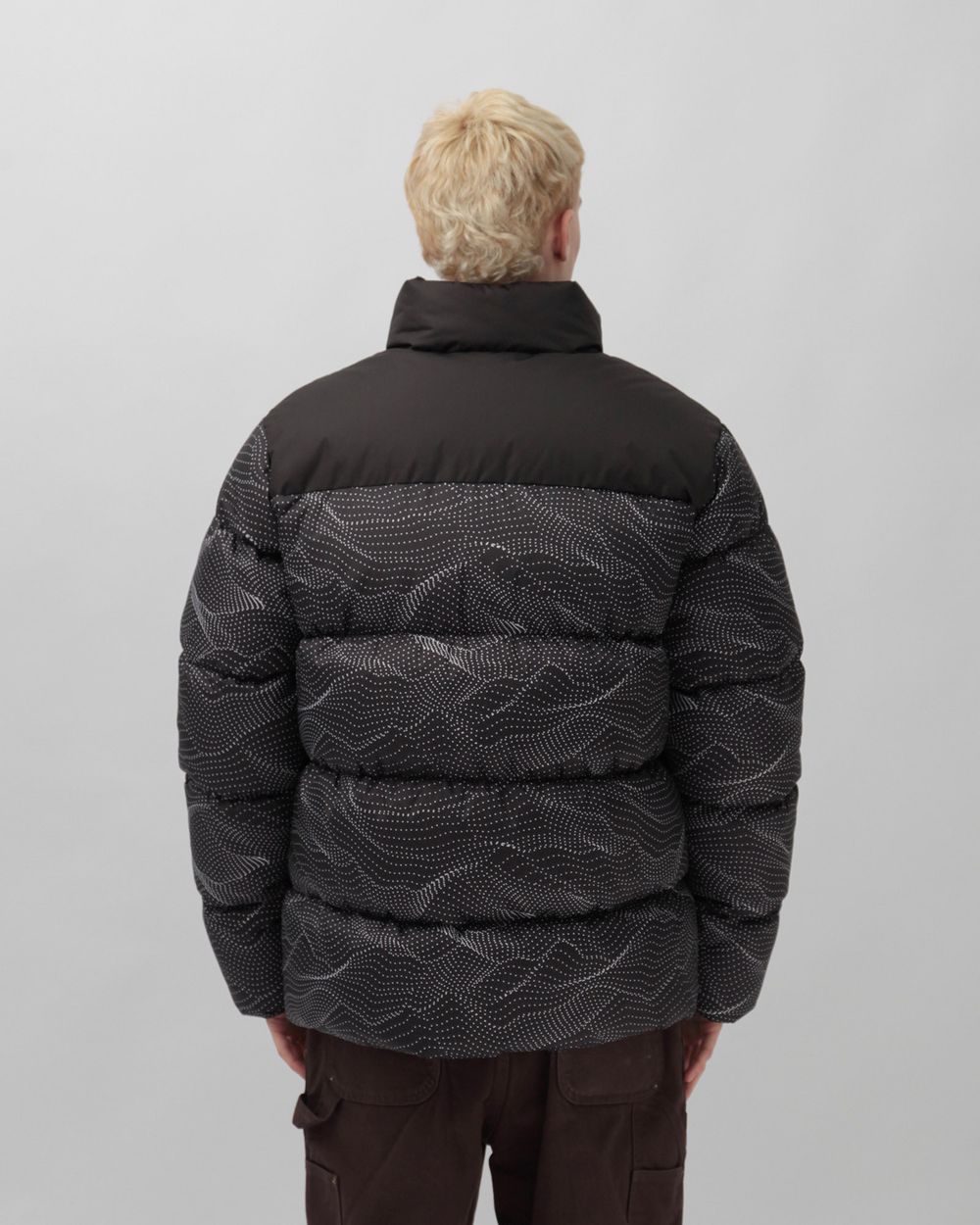 Пуховик Anteater Downjacket Waves Black