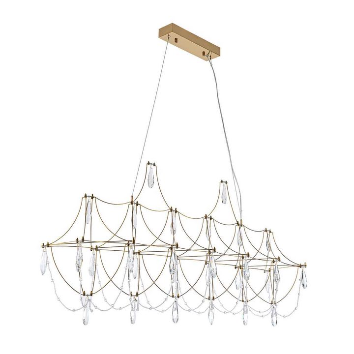 Подвесная светодиодная люстра Modelux Premium ML.5603.1200P BS