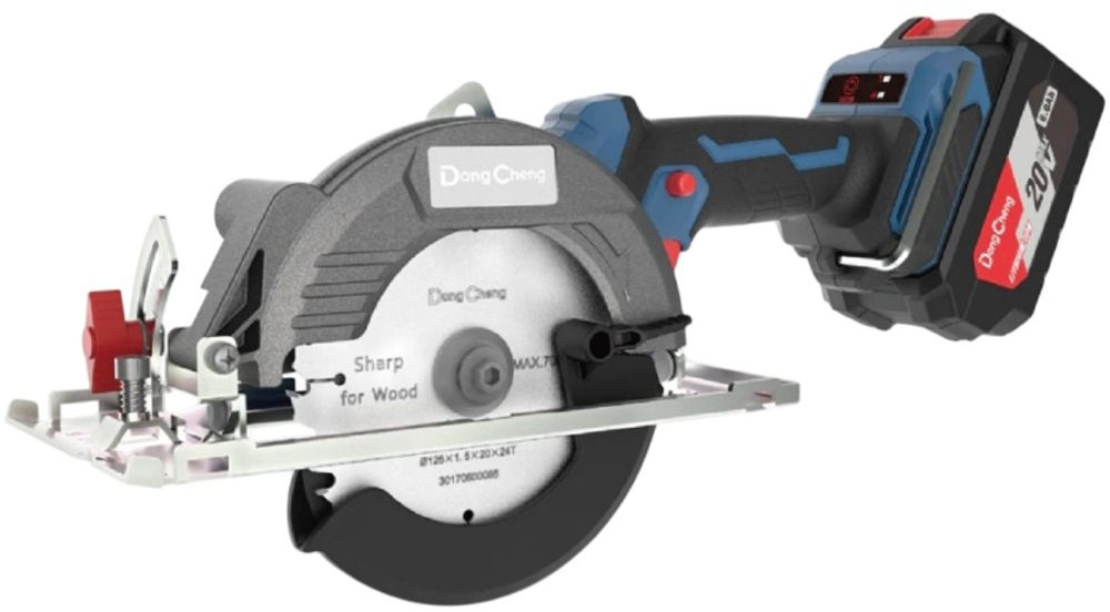 Пила циркулярная аккумуляторная DongCheng DCMY140S DCMY140S(TYPE FK)