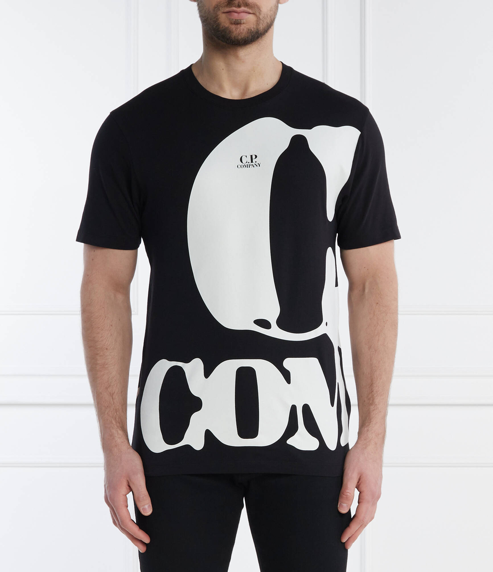 Футболка C.P. Company - черный(16CMTS144A006586W)