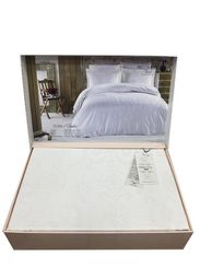 Постельное белье жаккард MIRABELLE - МИРАБЕЛЕ белый MAISON D'OR Турция