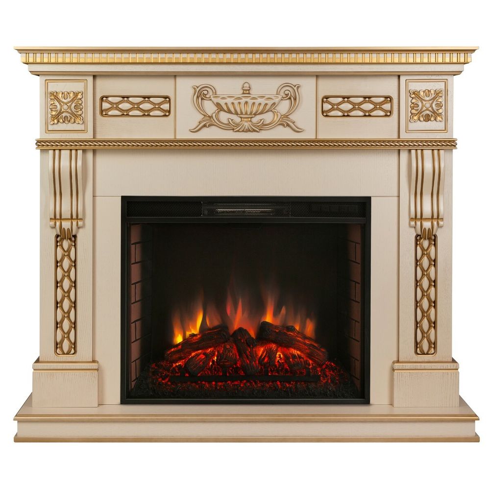 Электрокамин RealFlame Corsica Lux 25,5/26 WT с очагом Epsilon 26 S IR