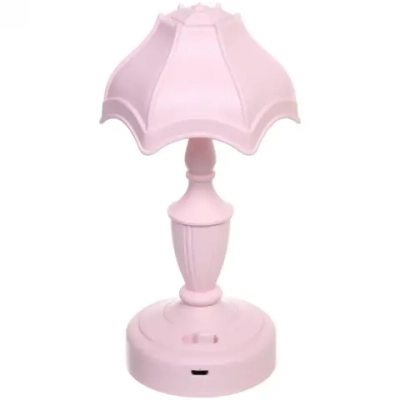 Светильник настольный «Marmalade-Афина» LED 19*9см цвет розовый USB