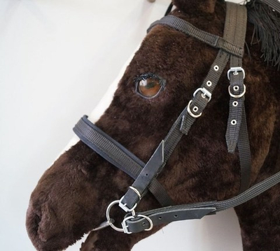 Узда кожа/капрон