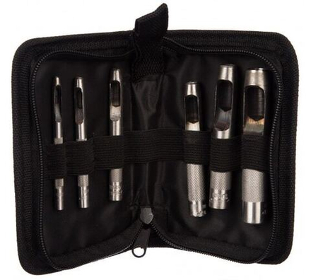 Набор ЗУБР Пробойники для кожи "МАСТЕР", 3-12.5мм, 6шт.