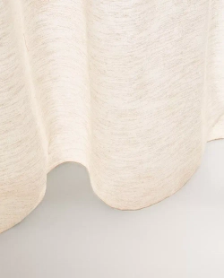 ZARA HOME ШТОРА ИЗ ПОЛУПРОЗРАЧНОЙ ТКАНИ, СВЕТЛО-БЕЖЕВЫЙ