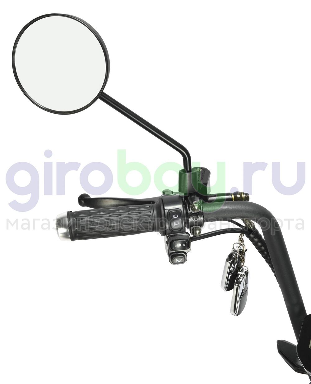 Электроскутер WHITE SIBERIA MINI R 2500w 3.0 (60V/21Ah) - Черный фото №18