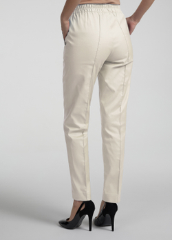 Медицинские брюки на резинке со стрелками