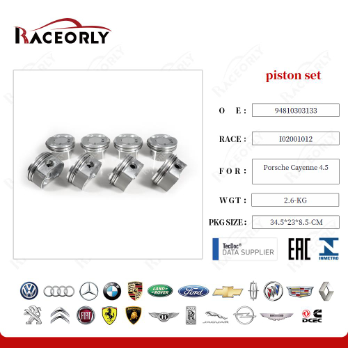 Поршни комплект STD Porsche 4.5