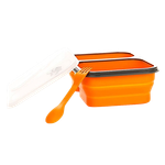 Силиконовый контейнер 2-отсека с ловилкой Tramp TRC-090 900мл -