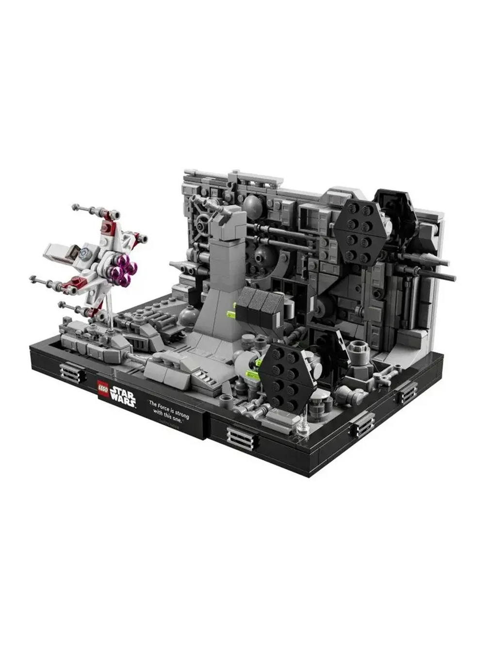 LEGO Star Wars 75329 «Диорама: Пролет над Звездой Смерти» — коллекционный набор для фанатов космической саги