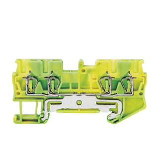 Пружинная клеммная колодка на DIN-рейку EXSER 333-JST-2.5/4-PE