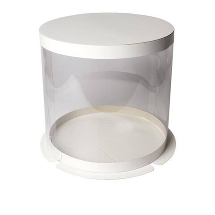 Коробка-тубус D25 см H21,5 см, белая