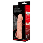 Насадка на пенис Cock Sleeve телесная с рельефом KOKOS CS-003-S