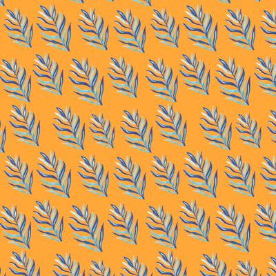 Бесшовный принт тропический