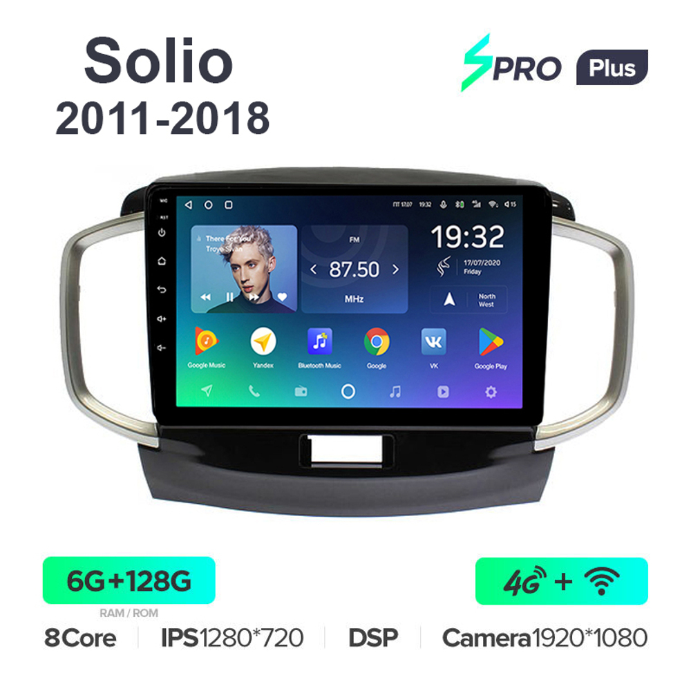 Teyes SPRO Plus 9"для Suzuki Solio 2011-2018
