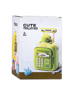 Игрушка Копилка Чемодан с рисунком зайчика (33825)