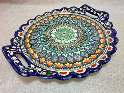 Блюдо для шашлыка"Мехроб" 31 см.