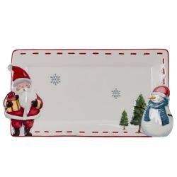 GAEM Блюдо "Веселый Новый год", L26 W13,5 H1,5 см