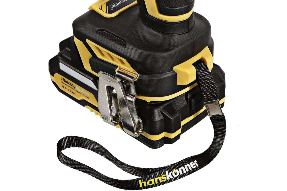 Аккумуляторная дрель Hanskonner б/щ 1BatterySystem HCD2065C