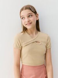 Топ из кашкорсе "Крем-брюле" 7+