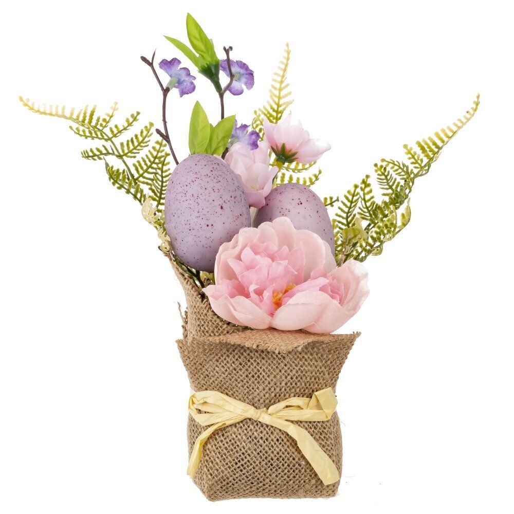 GAEM Цветочная композиция "Пасхальная", L15 W12 H24 см