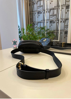 Сумка Gucci GG Marmont Belt Bag Matelasse Leather
