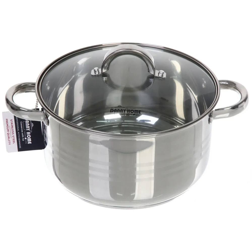 Кастрюля из нержавеющей стали MARIA 5,8л, индукция, DH10-24