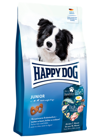 Happy Dog Junior Original - корм для юниоров средних и крупных пород (от 7 до 18 месяцев)