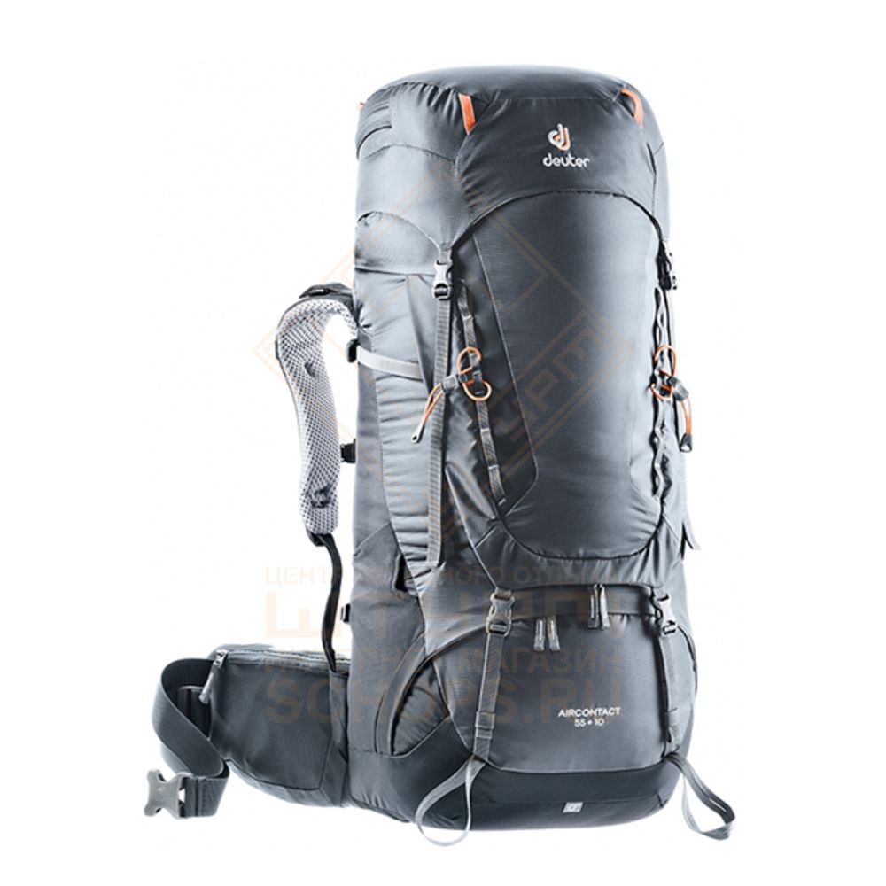 Рюкзак Deuter Aircontact 55+10, Graphite/Black