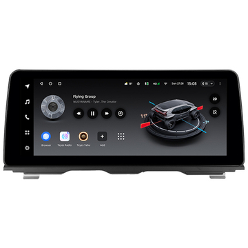 Магнитола BMW 5-серия F10 2010-2012 CIC - Teyes LUX ONE монитор 12.3" на Android 10, 6/128ГБ, CarPlay, 4G SIM-слот