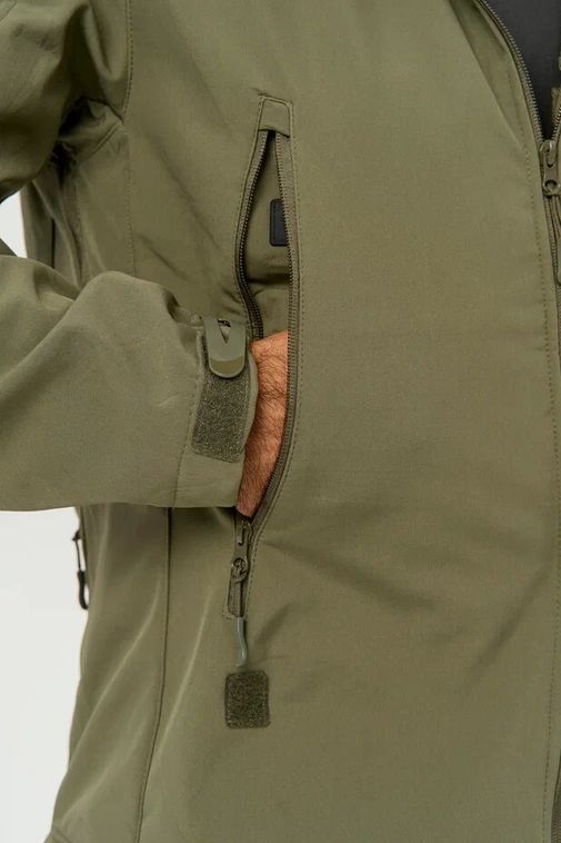 Костюм тактический утепленный Softshell Олива