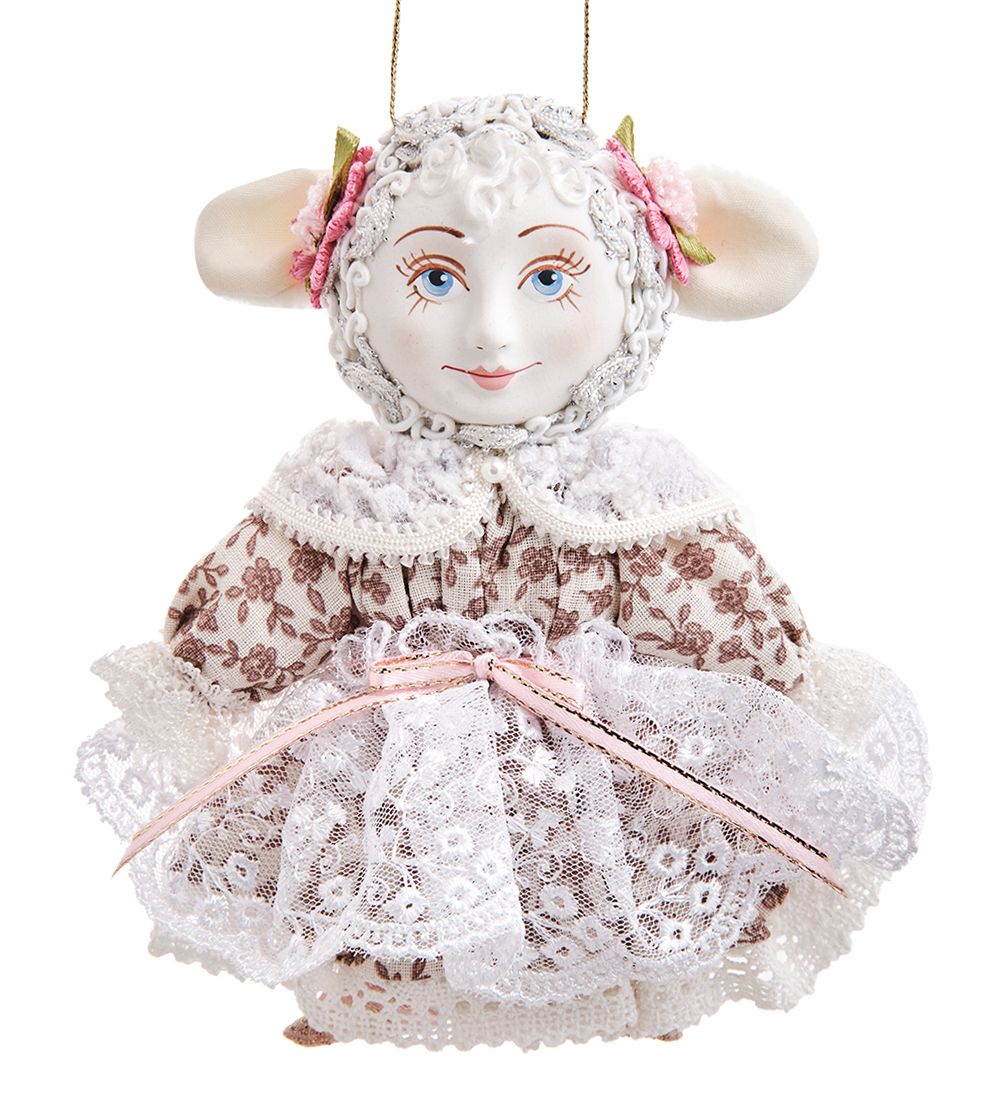 RK-855 Кукла подвесная «Овечка в платье»
