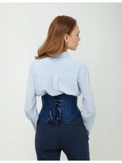 Шелковый аксессуарный корсет