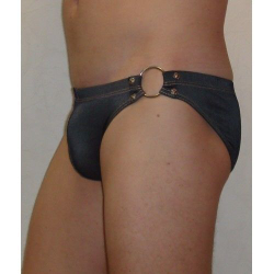 Мужские трусы слипы темно-серые JIKU JK00002