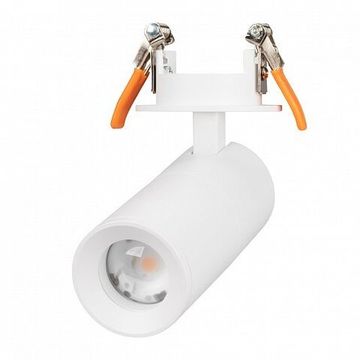 Спот 12W 3000K 051797 белый LGD-ARTEMIS-BUILT-FLAP-R55-12W Warm3000 (WH, 8-80 deg, 230V) Arlight