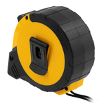 Рулетка 10м х 25мм, двухкомп. корпус, кнопка-пауза Denzel