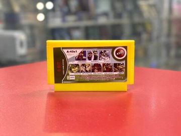 Картридж 8-Bit - 42в1 CHIP&DALE 1.2+CONTRA+MARIO BROS+TURTLES 1+MARIO 2.3.6.9.10.12.14+M.K.4+STREET FIGHTER+.