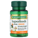 Nature's Bounty, Superfoods Plus Immune, 30 капсул