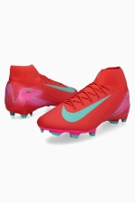 Бутсы Nike Zoom Mercurial Superfly 10 Academy FG/MG - красный