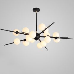 Люстра На Штанге Cherry Bomb 16 Balls Black By Imperiumloft