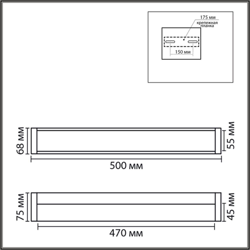Настенный светодиодный светильник Lumion AQUALA 8315/18WL