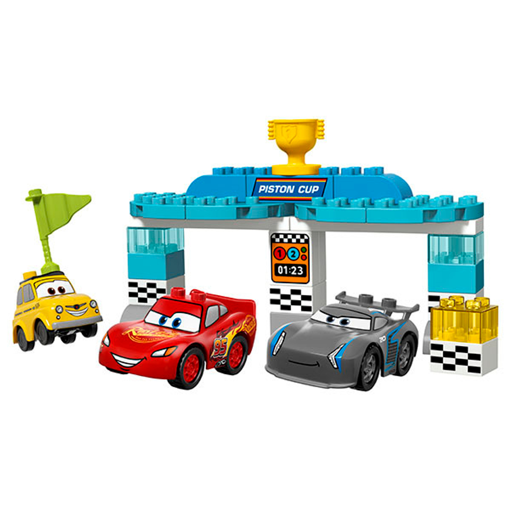 LEGO Duplo: Тачки: Гонка за Кубок Поршня 10857 — Cars Piston Cup Race — Лего Дупло