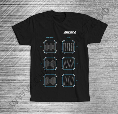 Футболка мужская АВРОРА. Создавая будущее! Принт "TIG ПУЛЬС"